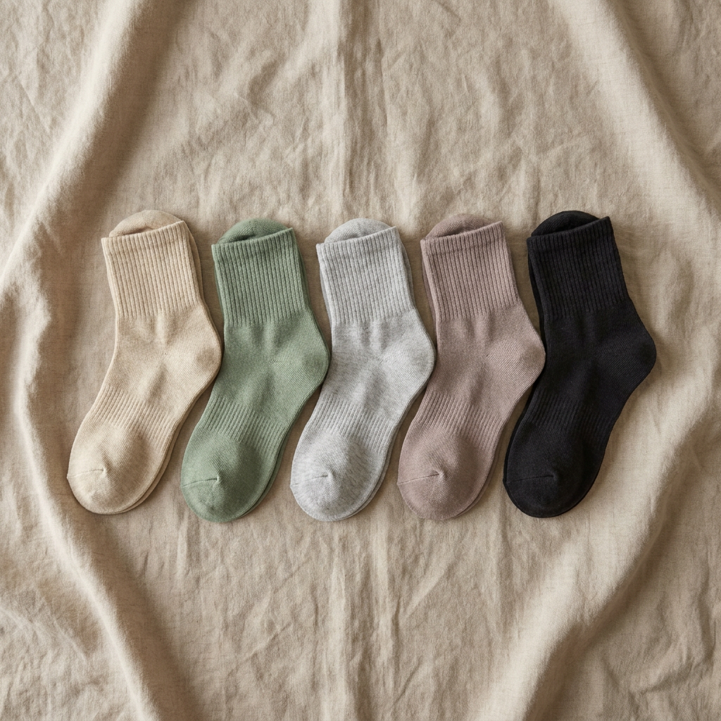 The socks you live in at home.