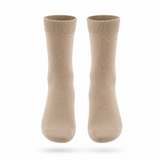 Everyday Crew Sock Beige clean mockup